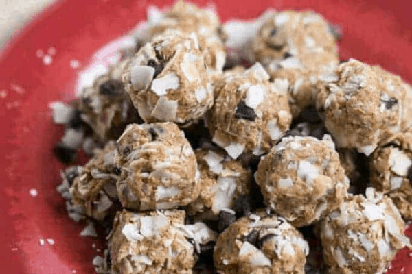 ALMOND BUTTER COCONUT BOMBS
