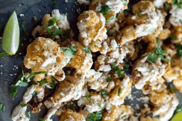 MEXICAN STYLE GRILLED CAULIFLOWER