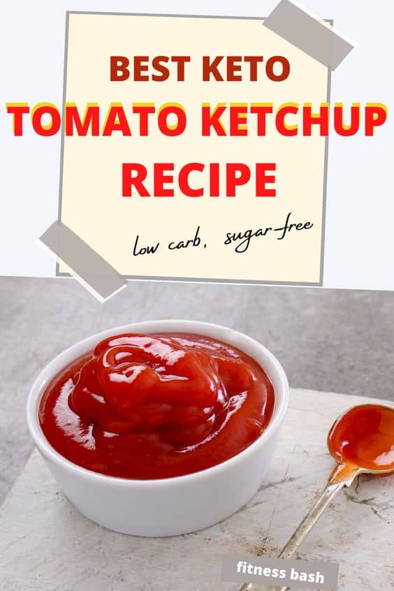 keto tomato ketchup