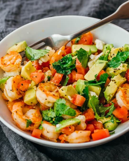 shrimp-avocado-salad