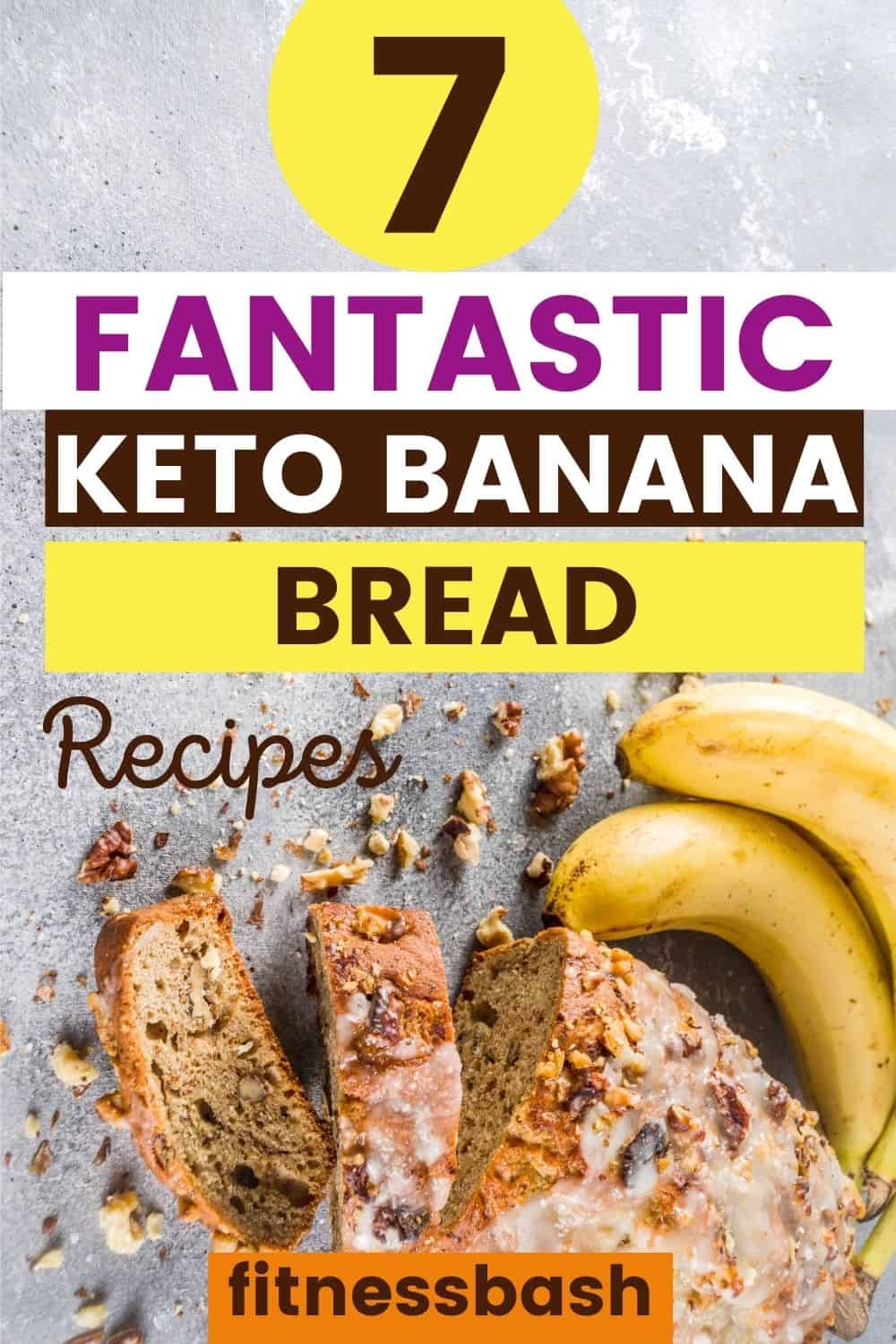 bread low-carb and keto with banana and almond flour