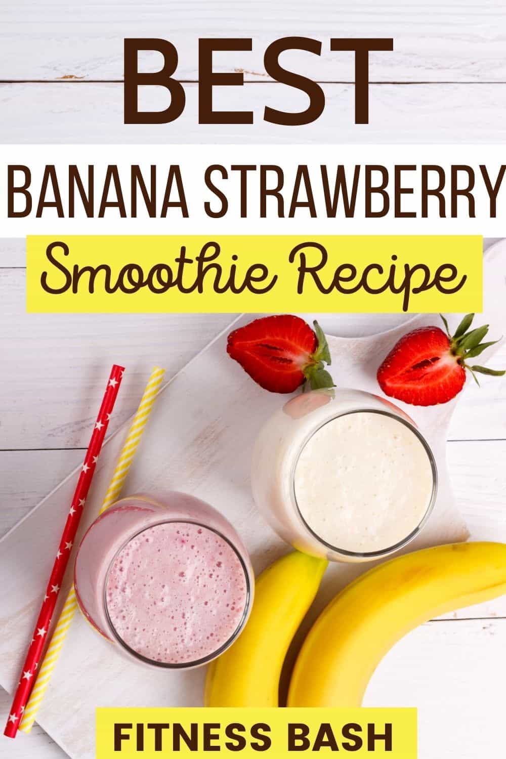 banana strawberry smoothie recipe