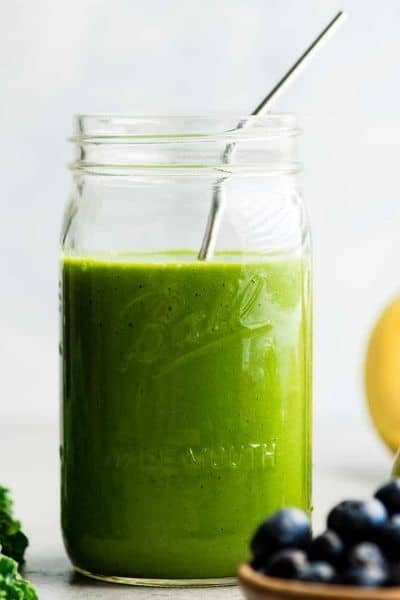 SPINACH BANANA FRUIT GREEN SMOOTHIE