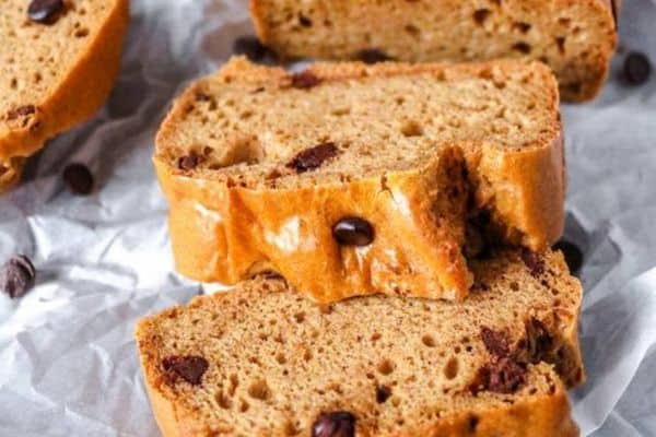 KETO COOKIE DOUGH BREAD LOAF