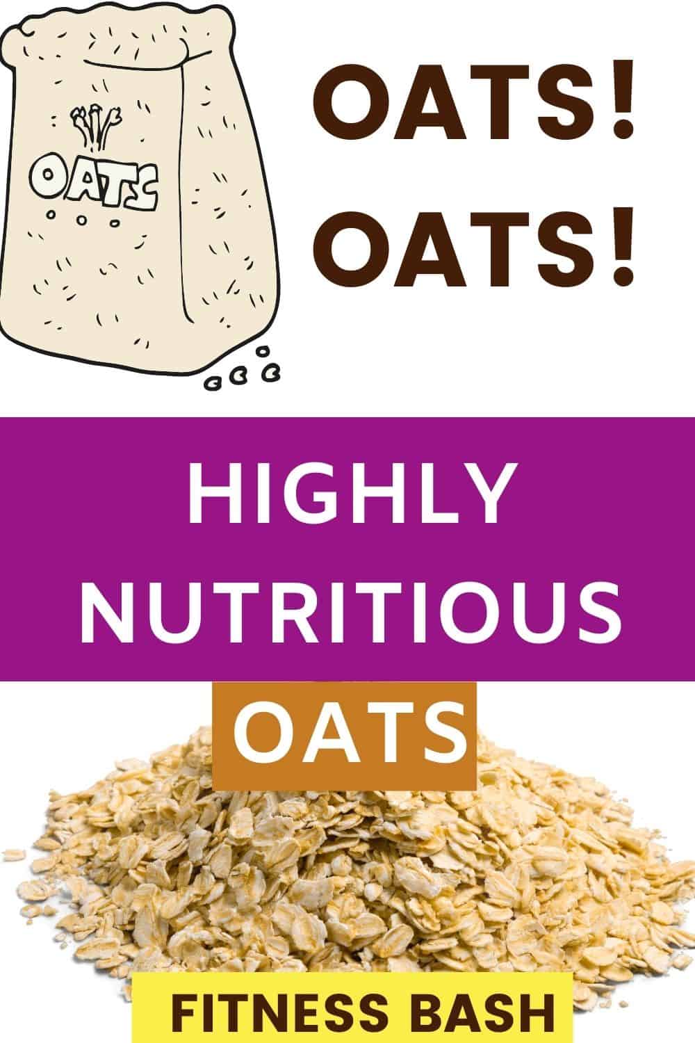 HIGHLY NUTRITIOUS OATS