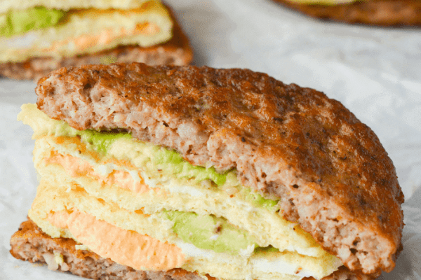 KETO BREAKFAST SANDWICH