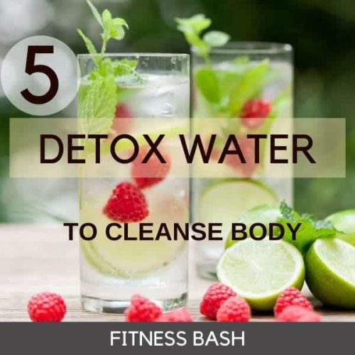 5 Detox Water for a BODY CLEANSE - Fitness Bash