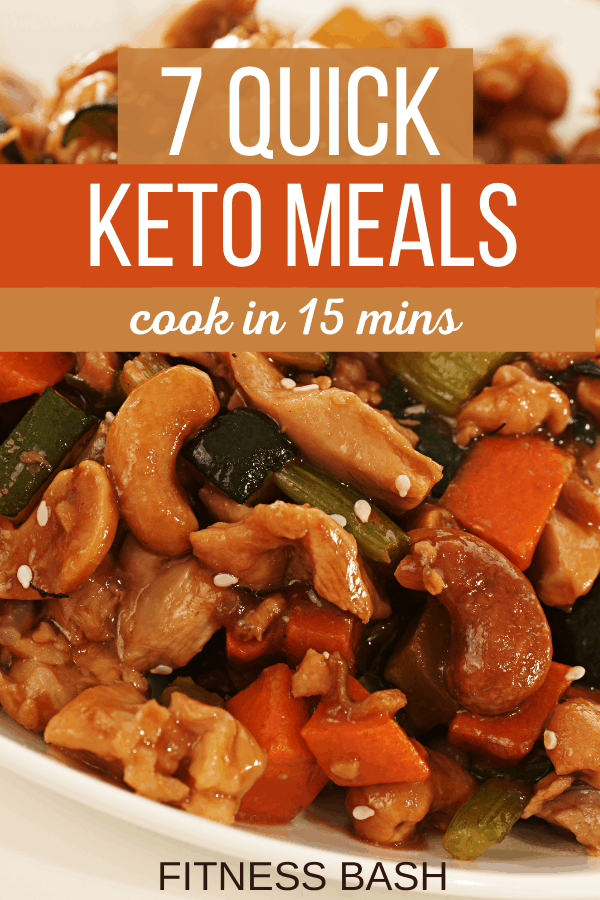 7 Easy Quick Keto Meals to be Cooked under 15 Mins - Fitness Bash