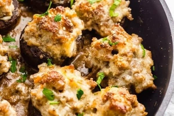 KETO STUFFED MUSHROOM