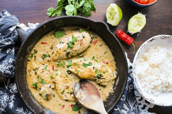 COCONUT LIME KETO CHICKEN