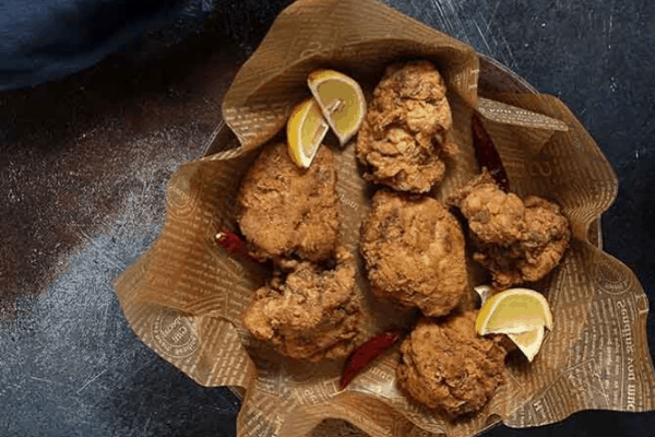 CRISPY KETO FRIED CHICKEN