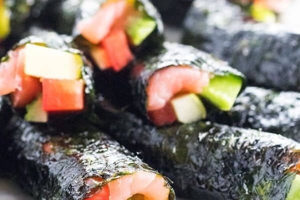 LOW-CARB SUSHI ROLLS