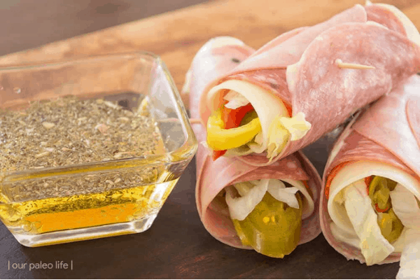 Italian Sub roll for keto lunch box ideas