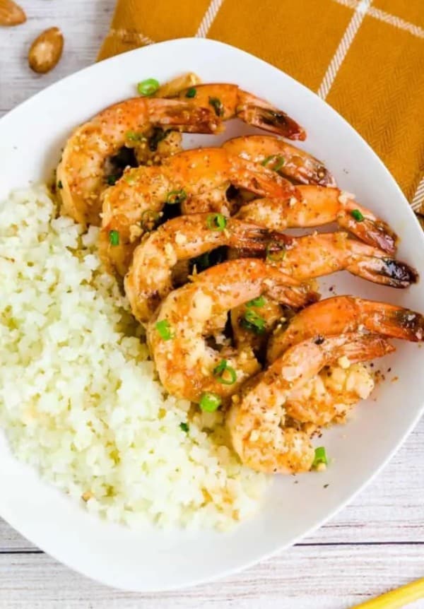 honey garlic shrimp