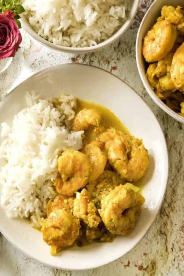 keto shrimp with coconut