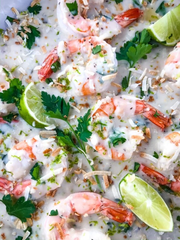 coconut lime shrimp