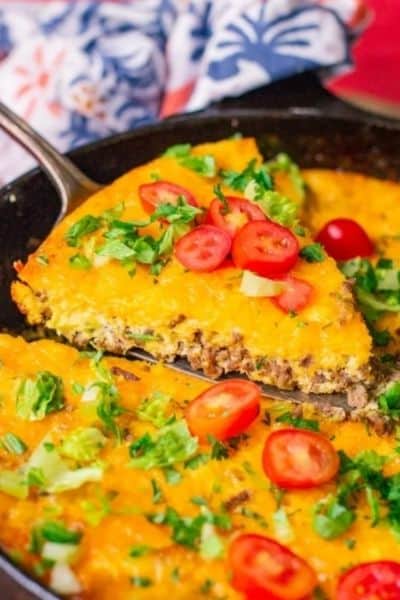 HEAVY CREAM TACO CASSEROLE FOR KETO