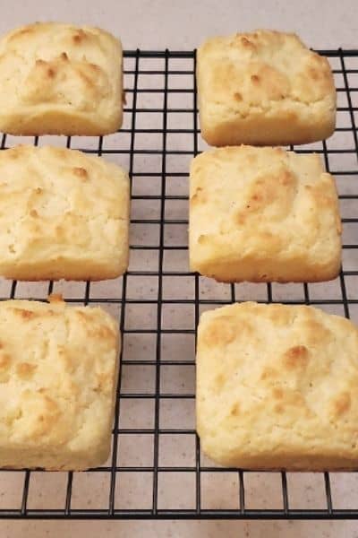 SOUR CREAM LOW CARB BISCUITS