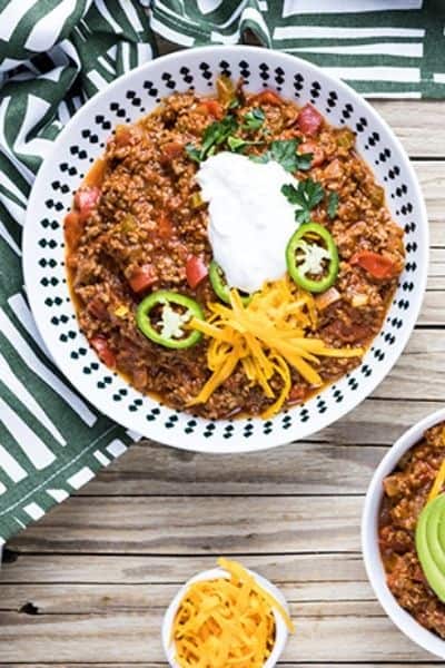 KETO CHILI RECIPES WITH VEGETABLES