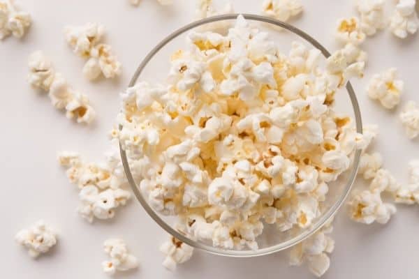 POPCORN WITHOUT OIL OR BUTTER