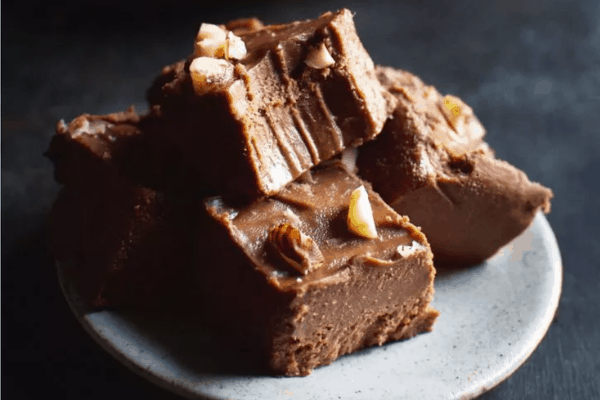 hazelnut fudge