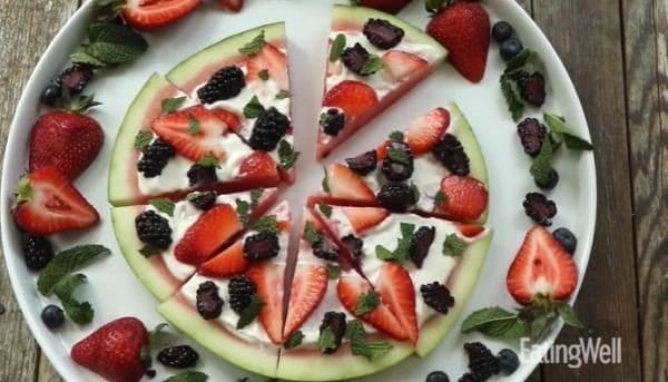 WATERMELON FRUIT PIZZA