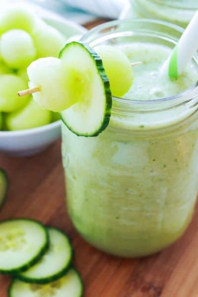 CUCUMBER MELON SMOOTHIE weight loss smoothies
