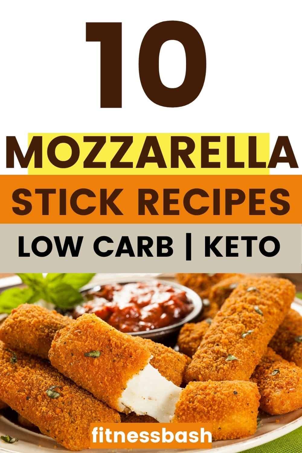 KETO MOZZARELLA STICKS