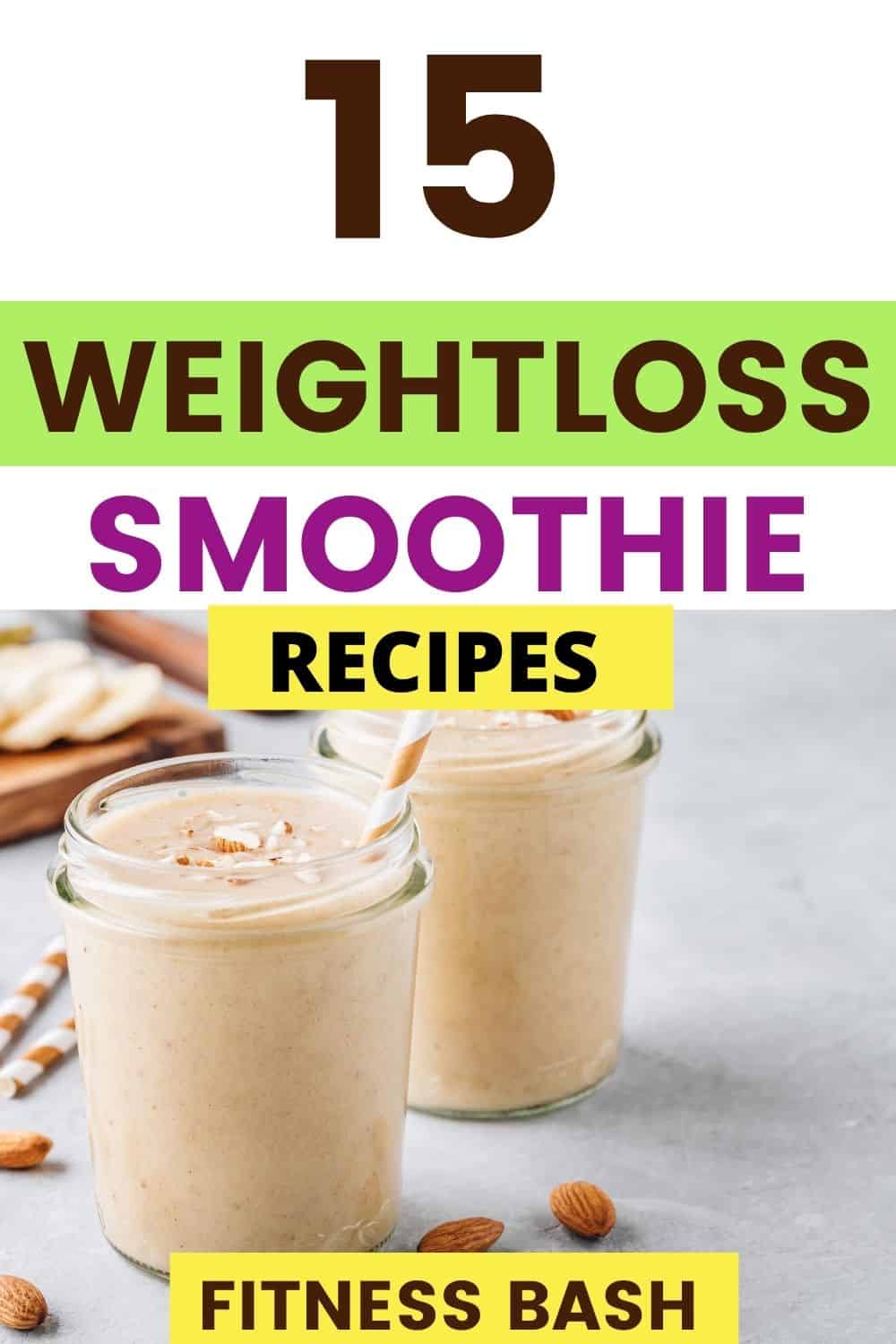 weight loss smoothie recipes