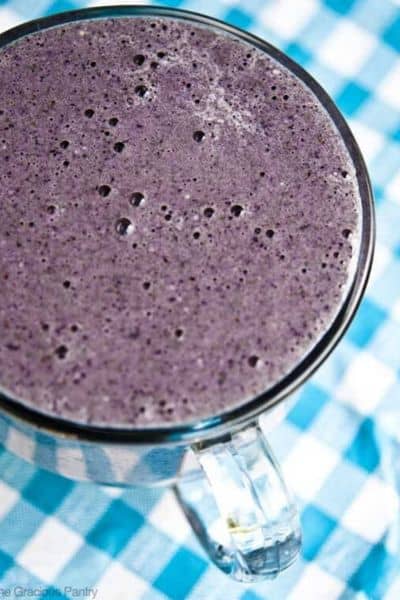 blueberry spinach smoothie