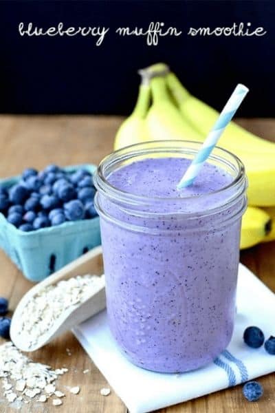 BLUEBERRY MUFFIN SMOOTHIE