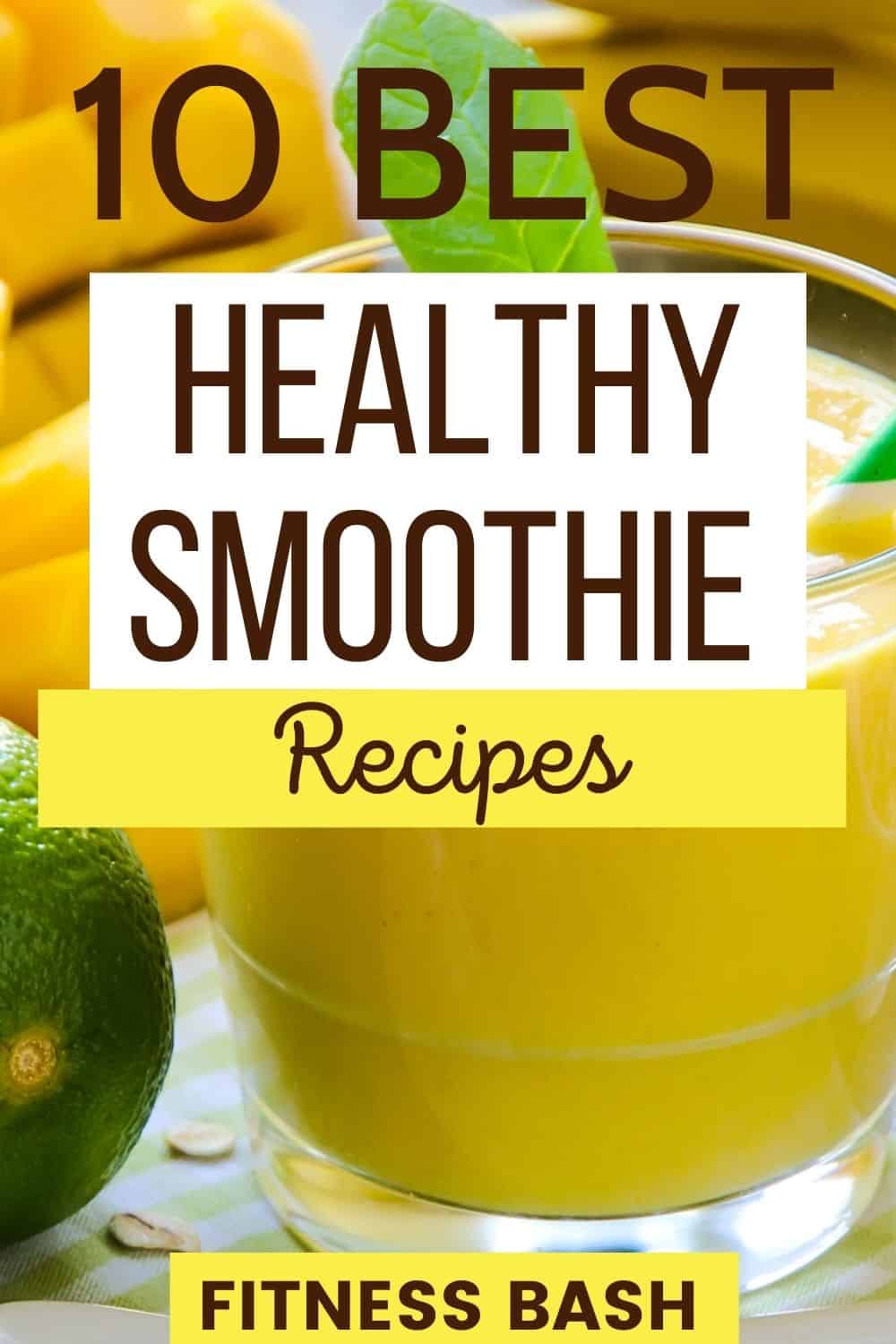 healthy smoothie recipes