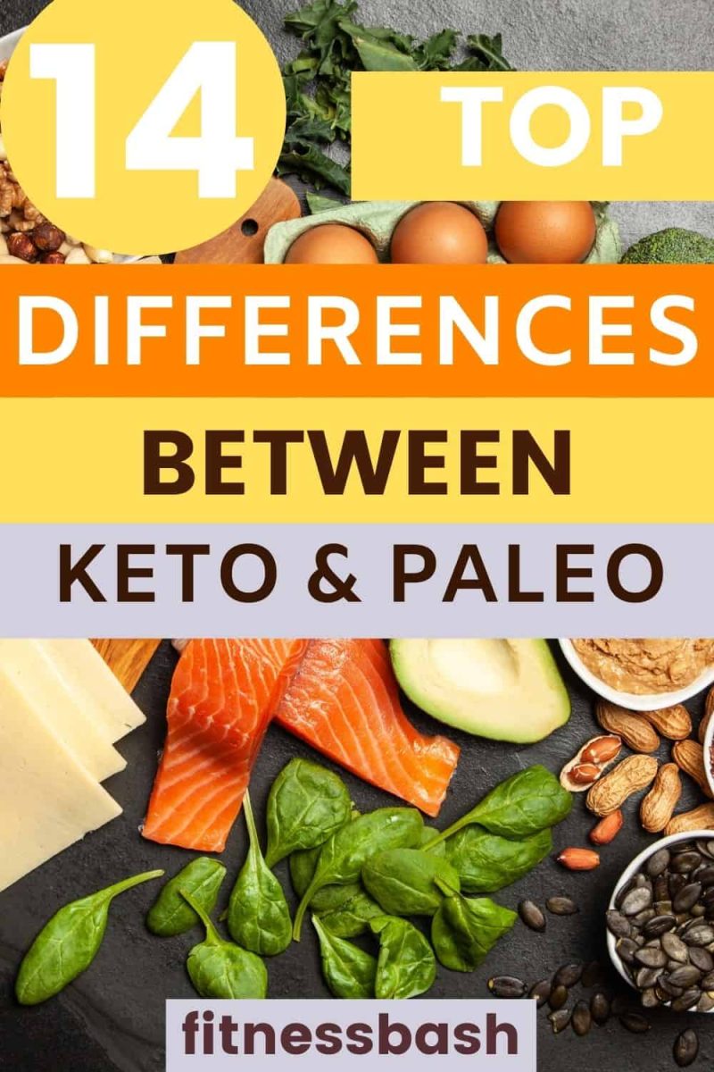 14 Striking Differences Between Keto And Paleo Diet - Fitness Bash