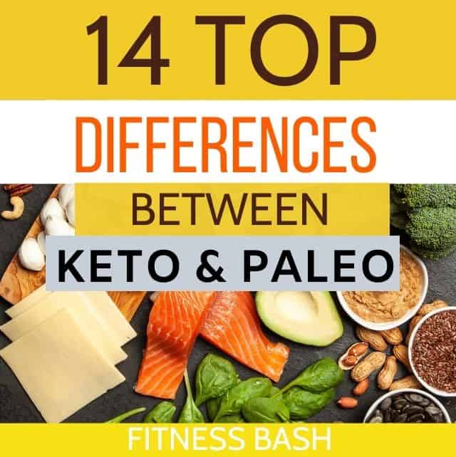 differences betweek keto and paleo diet