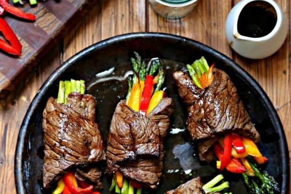 STEAK AND ASPARAGUS SALAD