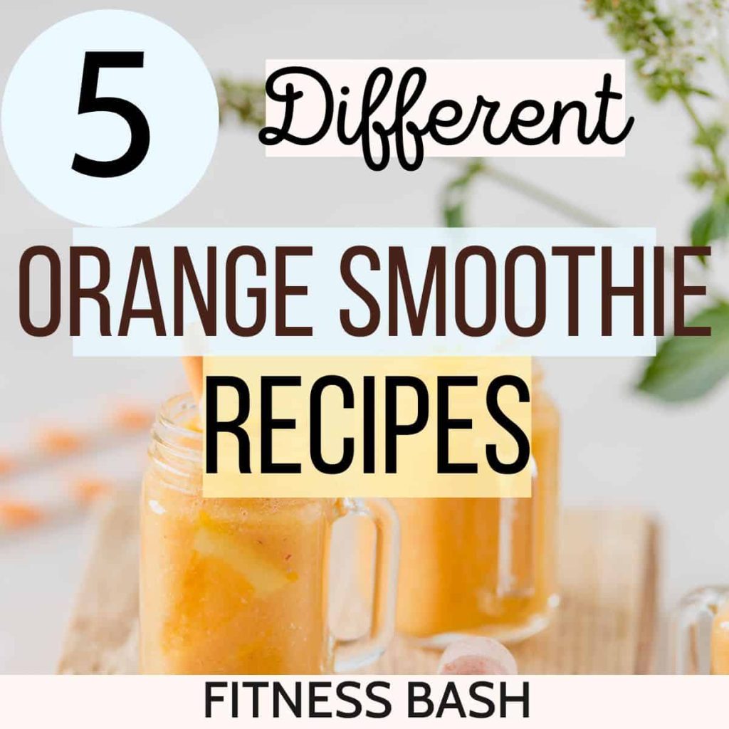 orange smoothie recipe