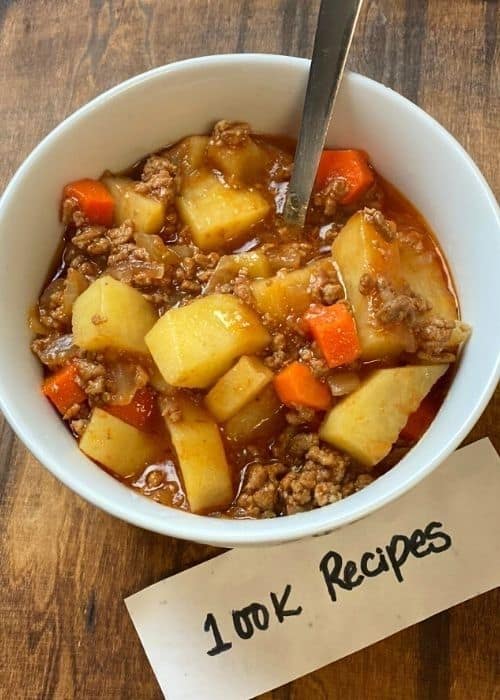 SLOW COOKER STEW