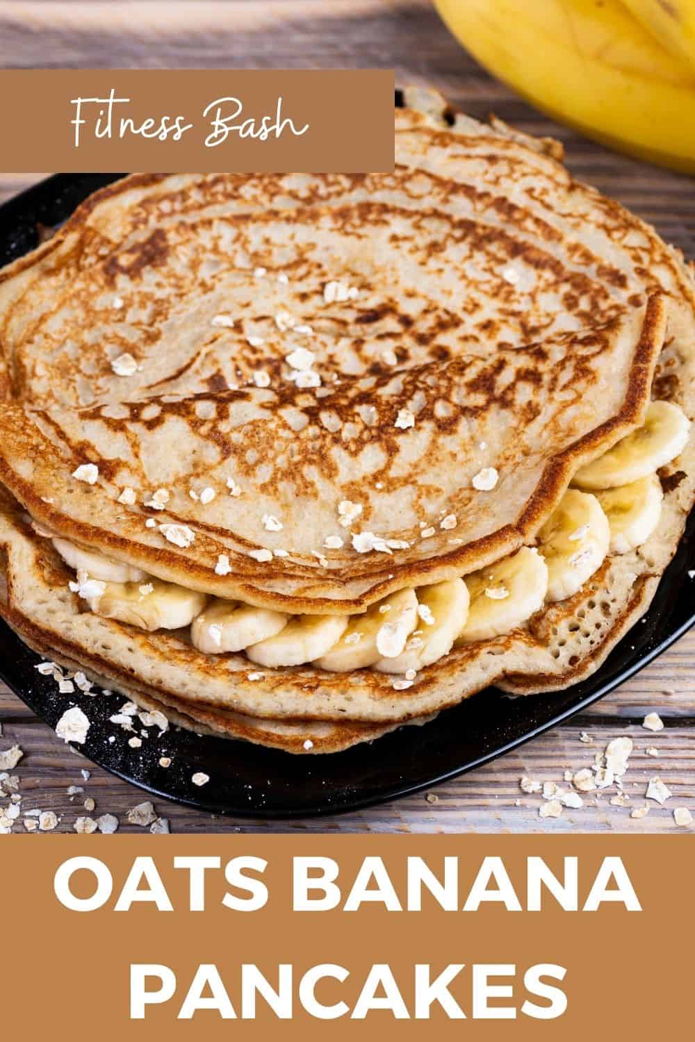 oats banana pancakes