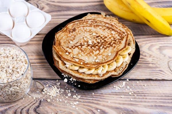 oats banana healthy pancakes