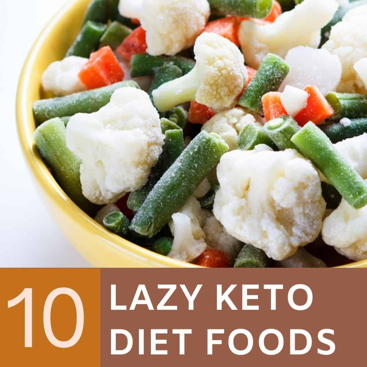 lazy keto diet foods