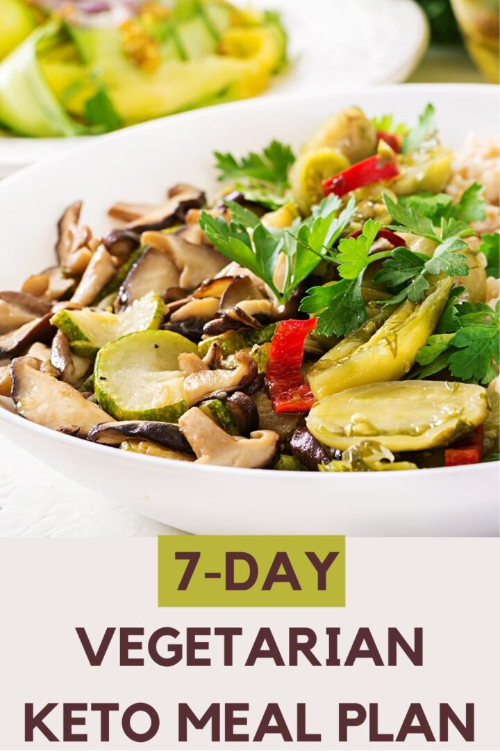 7 day keto vegetarian meal plan