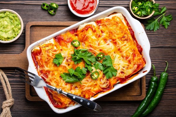 KETO CHICKEN ENCHILADA CASSEROLE RECIPE