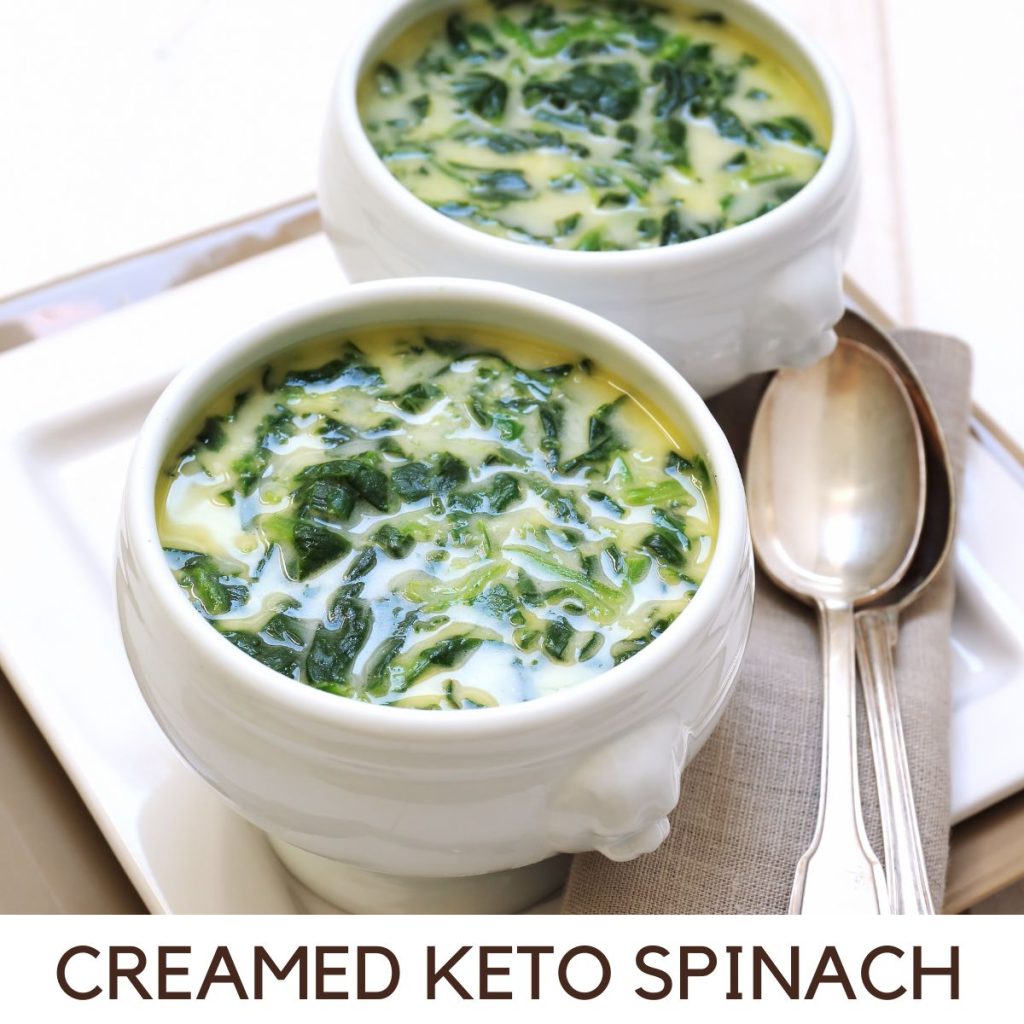 creamed keto spinach recipe